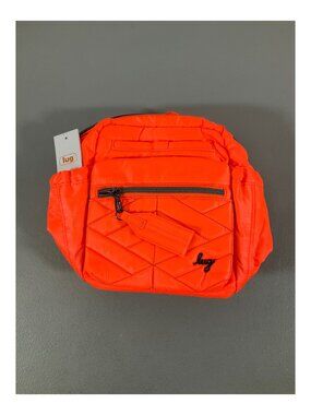 Lug Alpine Coral Medium Crossbody Bag - Unisex, Multiple Zippers, Stylish & Prac